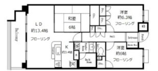 UURコート志木の物件間取画像